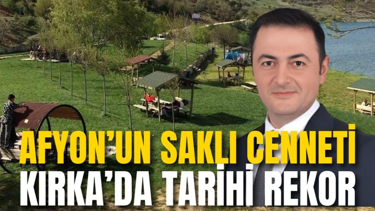 Afyon’un Saklı Cenneti Kırka’da Tarihi Rekor