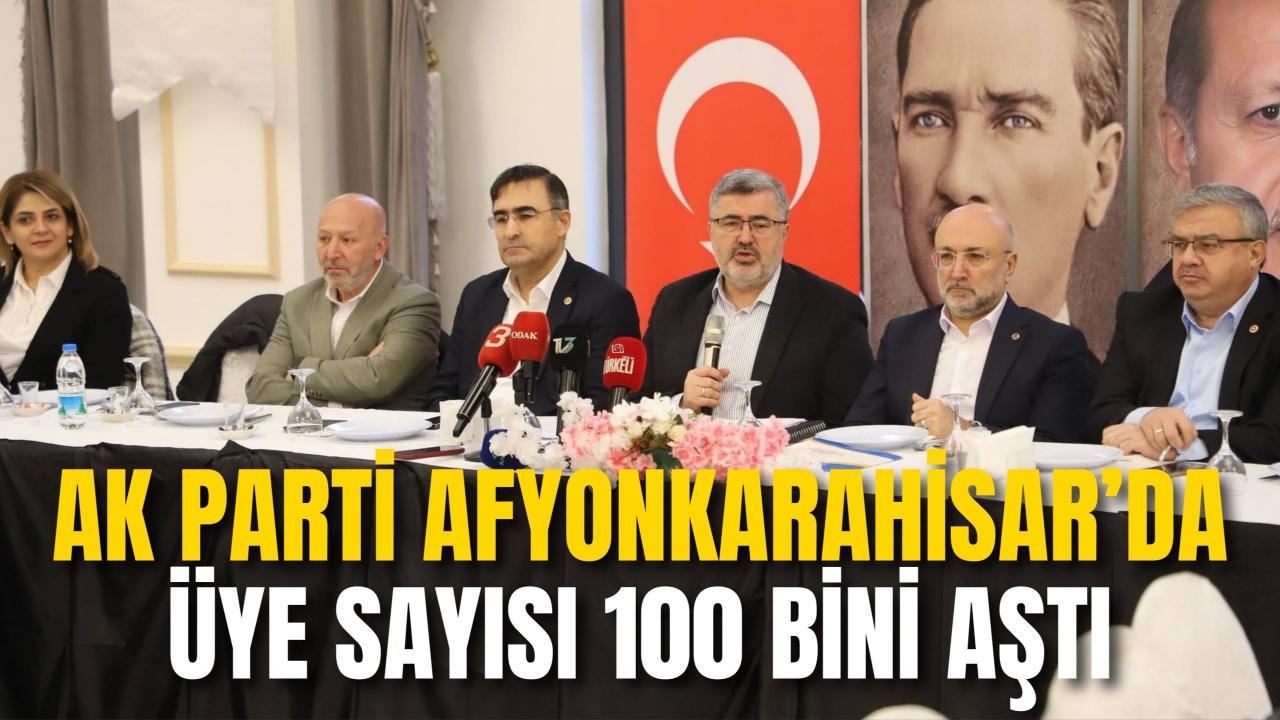 AK Parti Teşkilatında Üye Sayısı 100 Bini Aştı