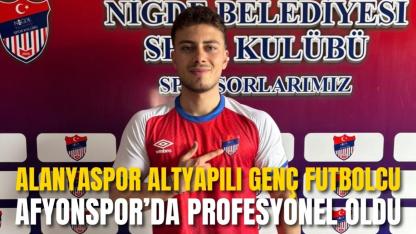 Afyonlu Futbolcu Yavuz Niğde Belediyespor’a Transfer Oldu