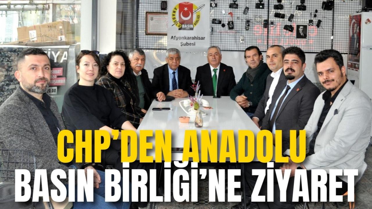 CHP’den Anadolu Basın Birliği’ne Ziyaret