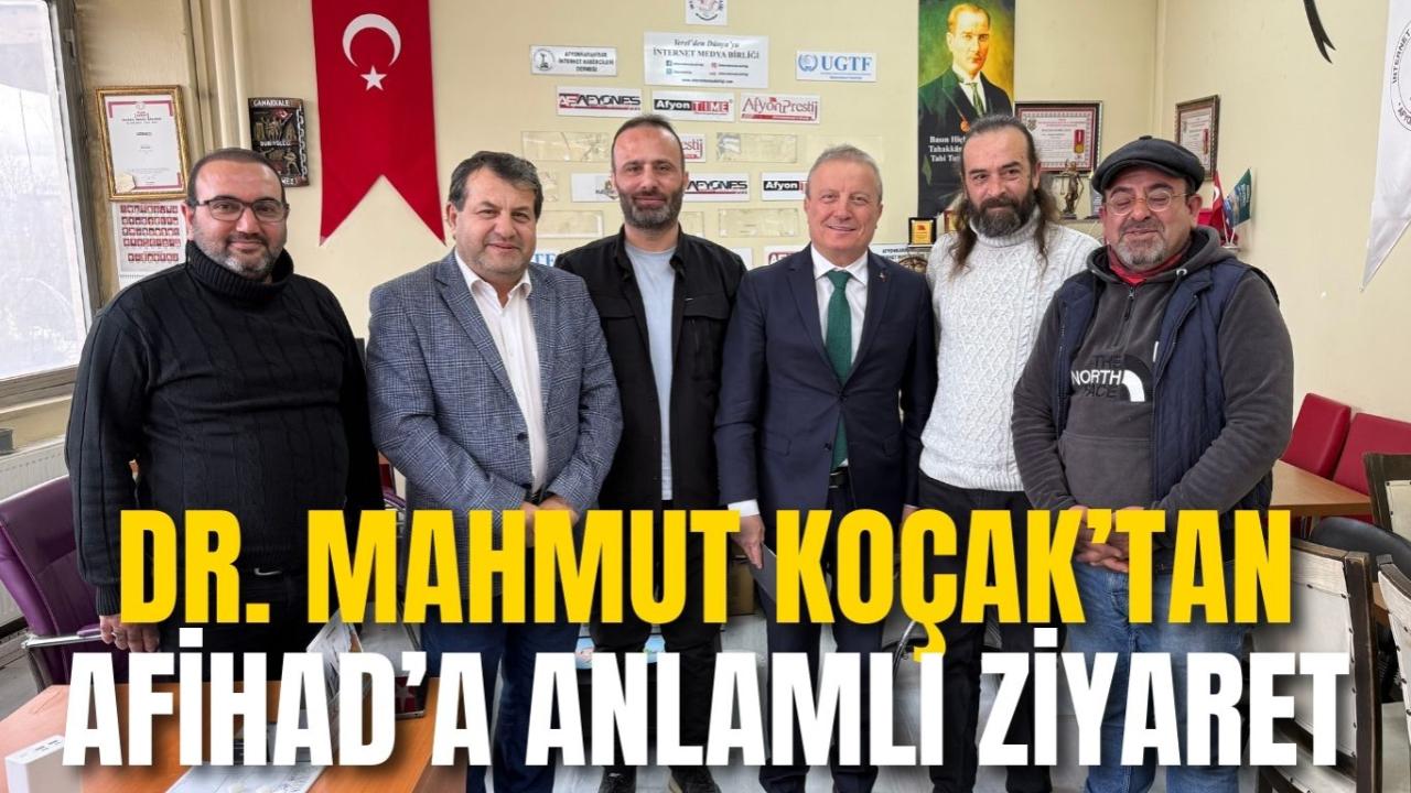 Dr. Mahmut Koçak’tan AFİHAD’a Anlamlı Ziyaret