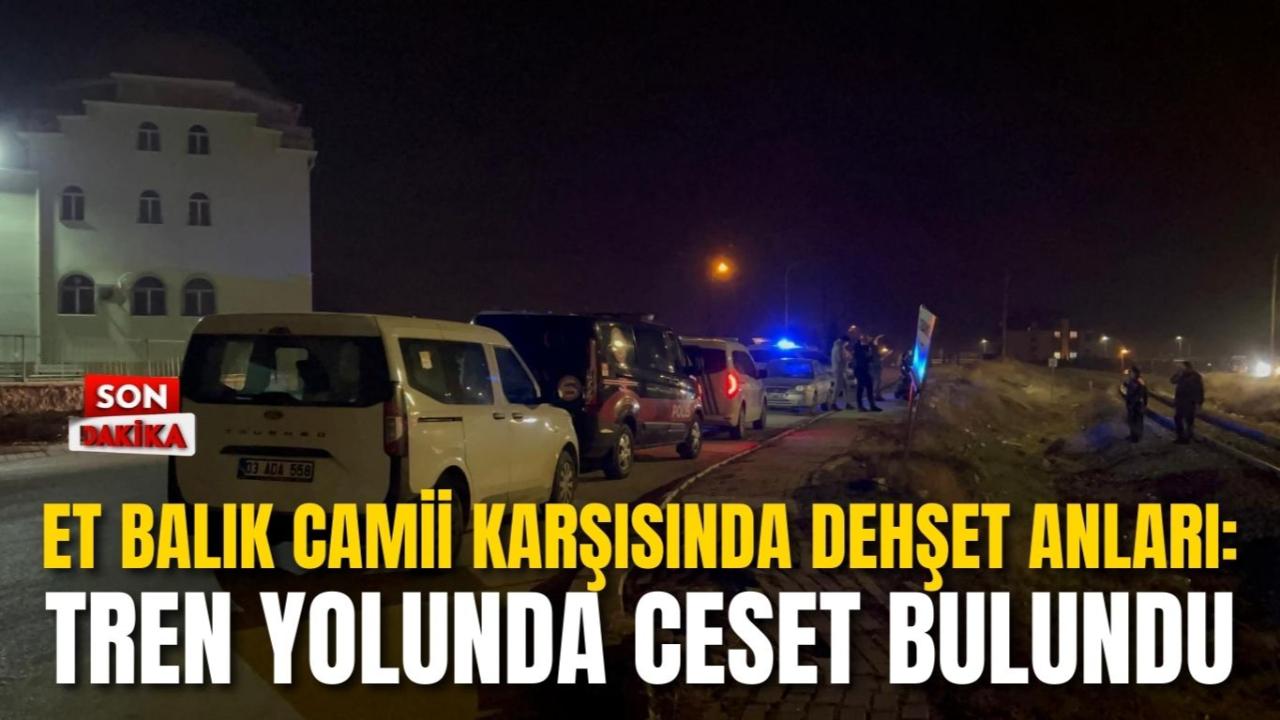 Et Balık Camii Karşısında Dehşet Anları: Tren Yolunda Ceset Bulundu