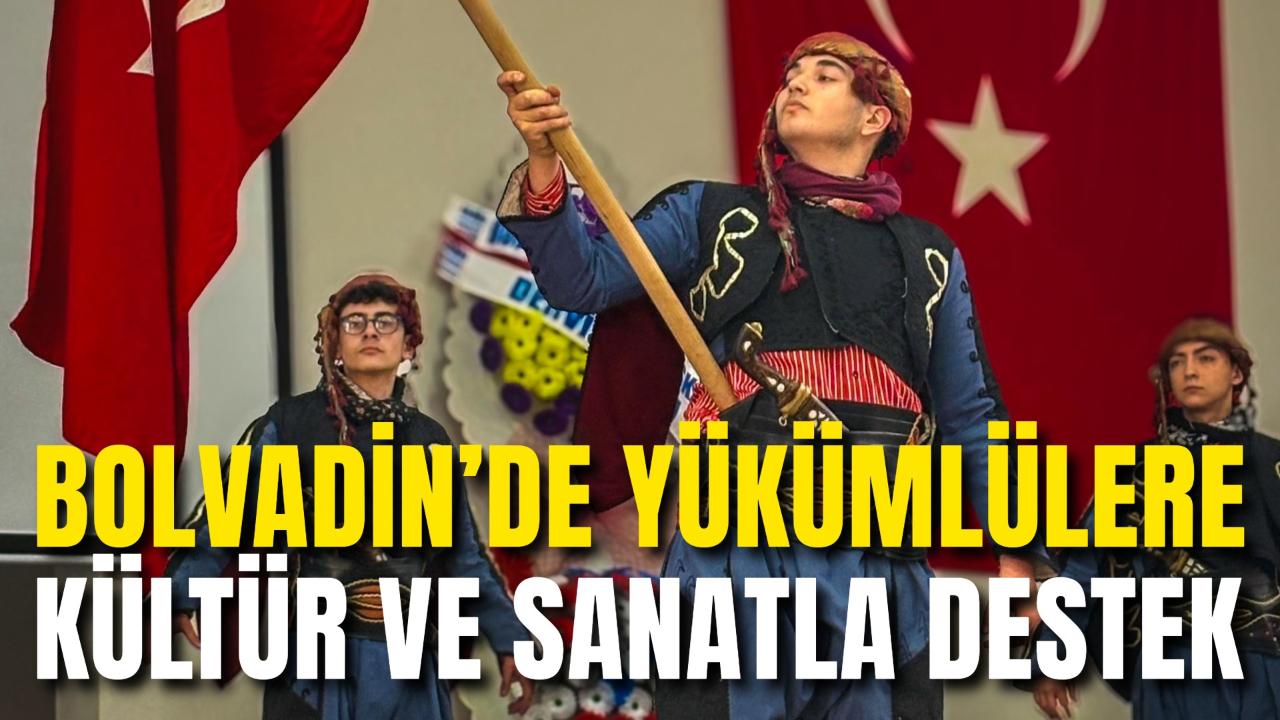 Bolvadin’de Yükümlülere Kültür ve Sanatla Destek