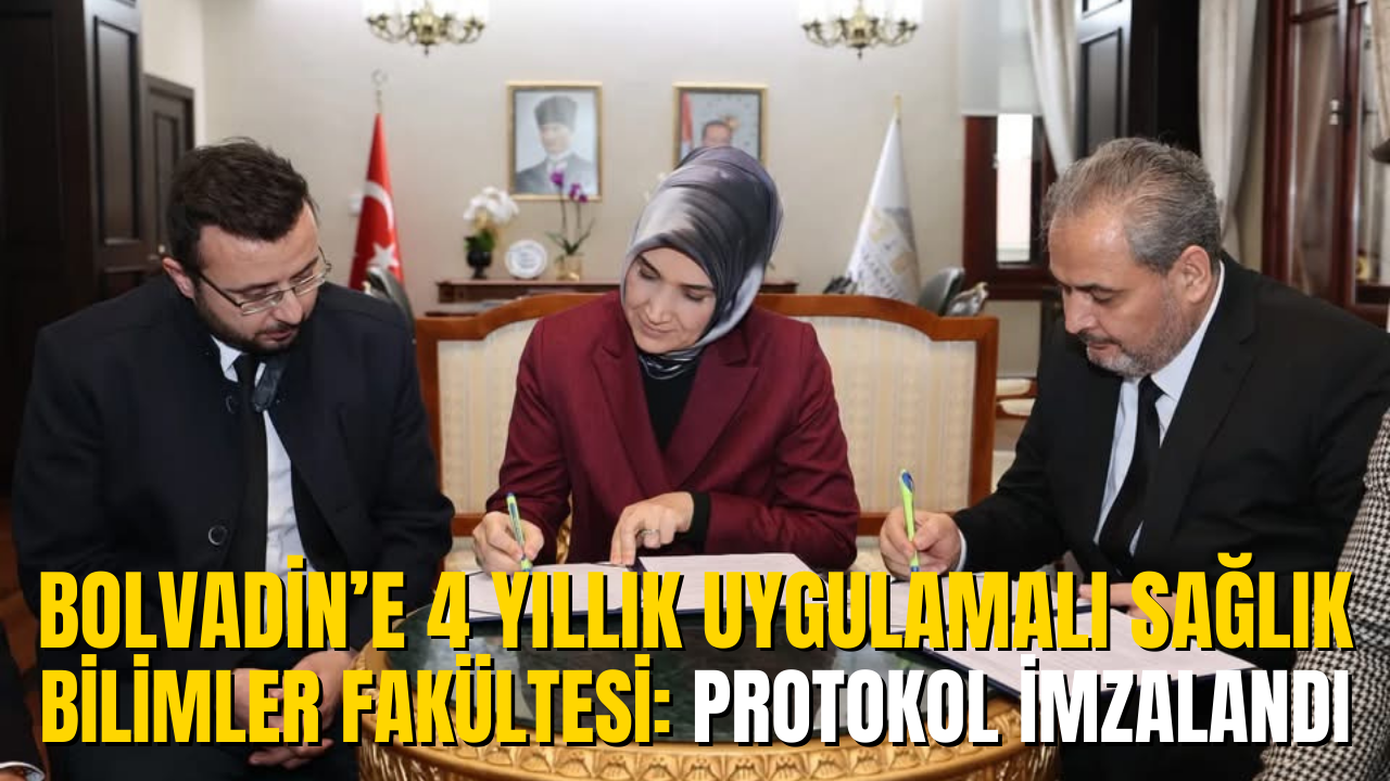 Bolvadin’e 4 Yıllık Uygulamalı Sağlık Bilimler Fakültesi: Protokol İmzalandı