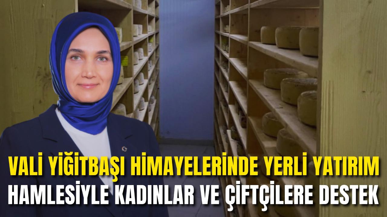 Vali Yiğitbaşı Himayelerinde Yerli Yatırım Hamlesiyle Kadınlar ve Çiftçilere Destek