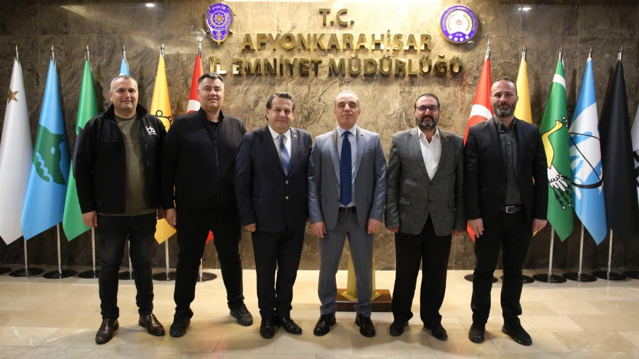 AFİHAD İl Emniyet Müdürü Erol’u Ziyaret Etti