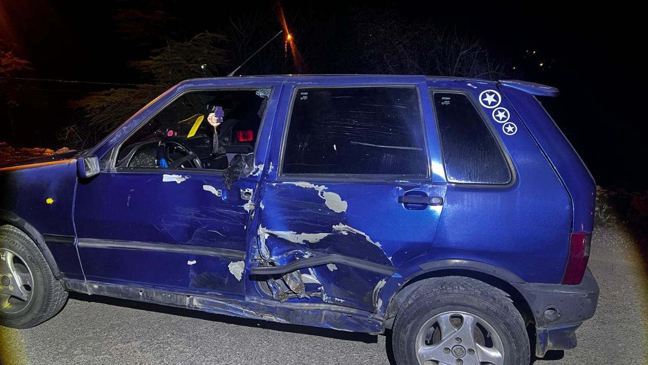 Afyon Bolvadin’de Otomobil ile Motosiklet Çarpıştı: Yaralılar Var