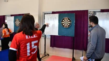 Afyon'da Dart Müsabakalarında Dereceye Giren Takımlar Belli Oldu