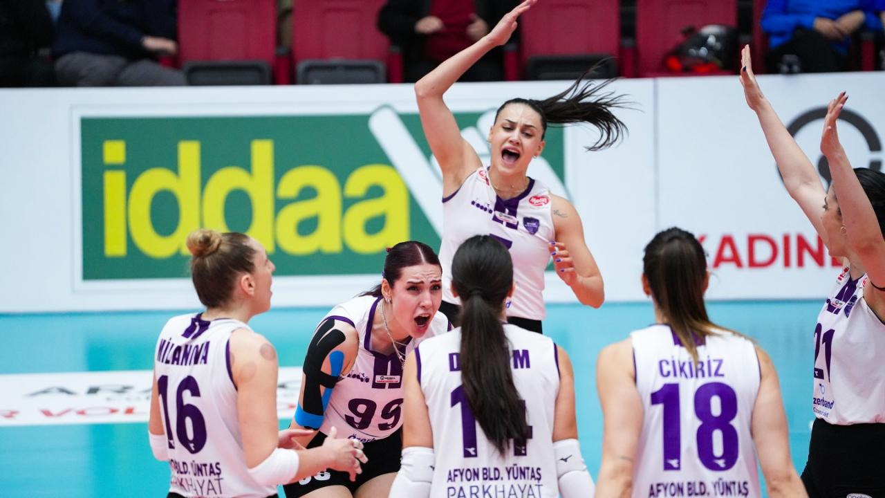 Afyon’un Sultanları Tarihi Geri Dönüşle Finale Yükseldi