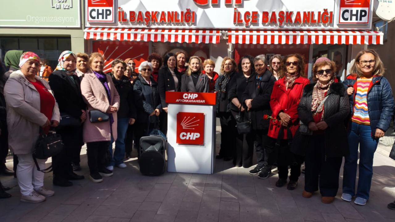 CHP Kadın Kolları’ndan 8 Mart Mesajı: “Eşitlik İmtiyaz Değil, En Temel Haktır!”