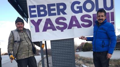 Eber’in Sesi D-300 Karayolu’nda: On Binlerce Yolcuya Tabelalarla Çağrı Yapıldı