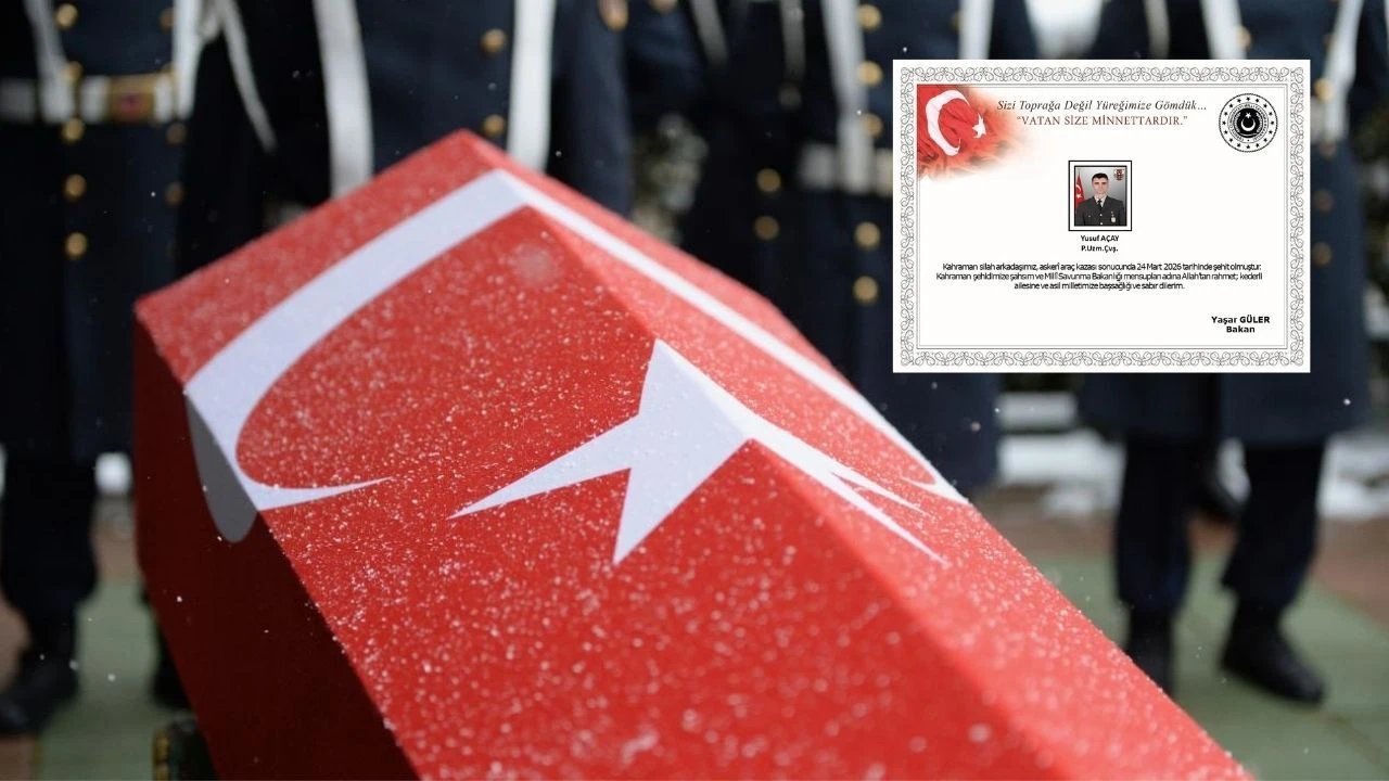 MSB Duyurdu: Doğubeyazıt’ta Askeri Araç Kazasında Bir Uzman Çavuş Şehit Oldu