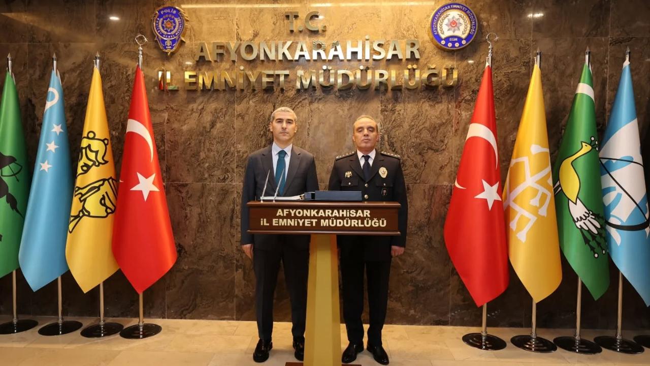 Vali Aktaş Afyonkarahisar Asayişini Değerlendirdi