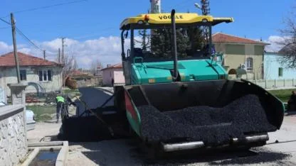 2026’nın İlk Asfaltı Afyon’da Göynük Köyü’ne Atıldı: 4 Kilometrelik Yol Dualarla Açıldı