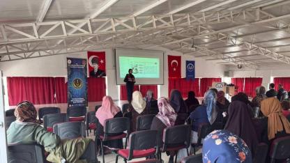 Afyon Evciler’de Jandarmadan 134 Vatandaşa “Kadına El Kal-ka-maz” Eğitimi