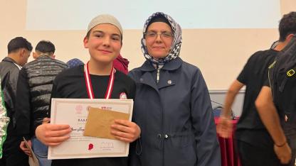 Afyon Lisesi Öğrencisi Kur’an-ı Kerim Okuma Yarışmasında Birinci Oldu