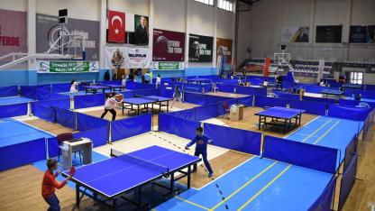 Afyon’da Dünya Masa Tenisi Haftası Rüzgarı: Şampiyonlar Belli Oldu