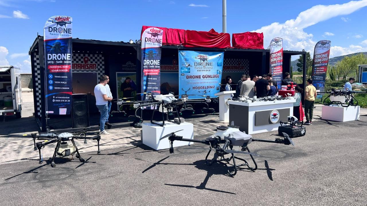 Afyonkarahisar’da Gökyüzü Şöleni: Drone Tutkunları Buluştu