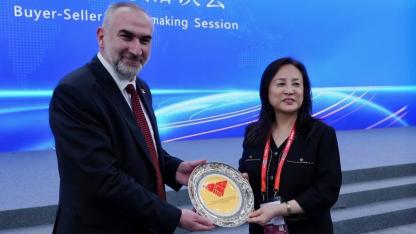 Afyonlu İş İnsanı Kanton Fuarı’nda Türkiye’yi Temsil Etti