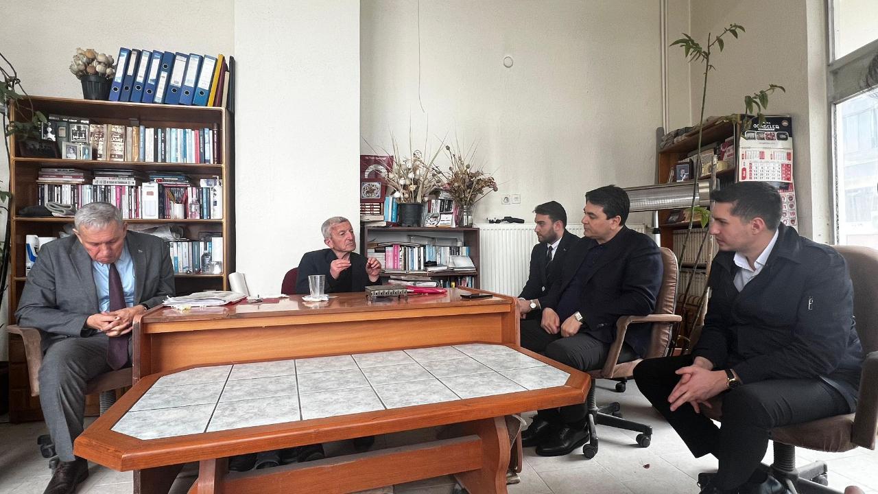 Gültekin Uysal Bolvadin’de Vatandaşlarla Buluştu