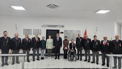 Şehit Yakınları ve Gazilerden İl Milli Eğitim Müdürlüğü Sünnetci’ye Ziyaret: “Kenetlenmeden Aşamayız”