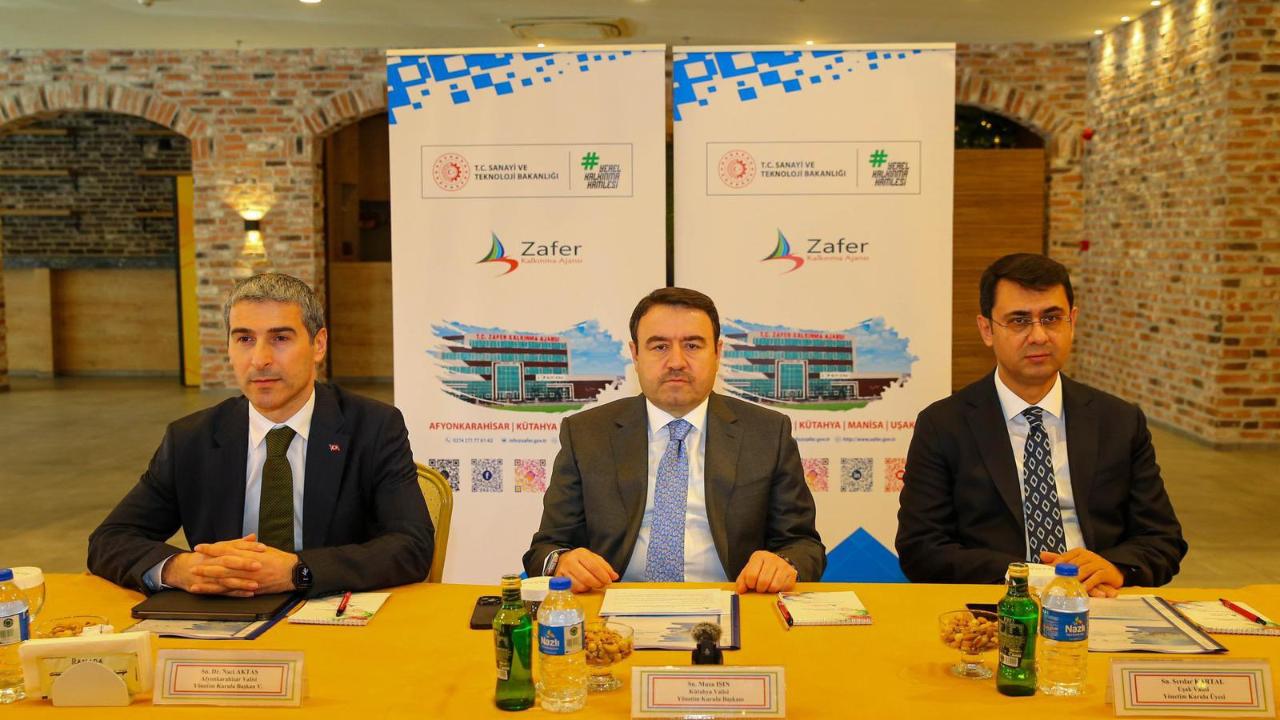 Zafer Kalkınma Ajansı Uşak’ta Toplandı: Bölgesel Kalkınma Masada