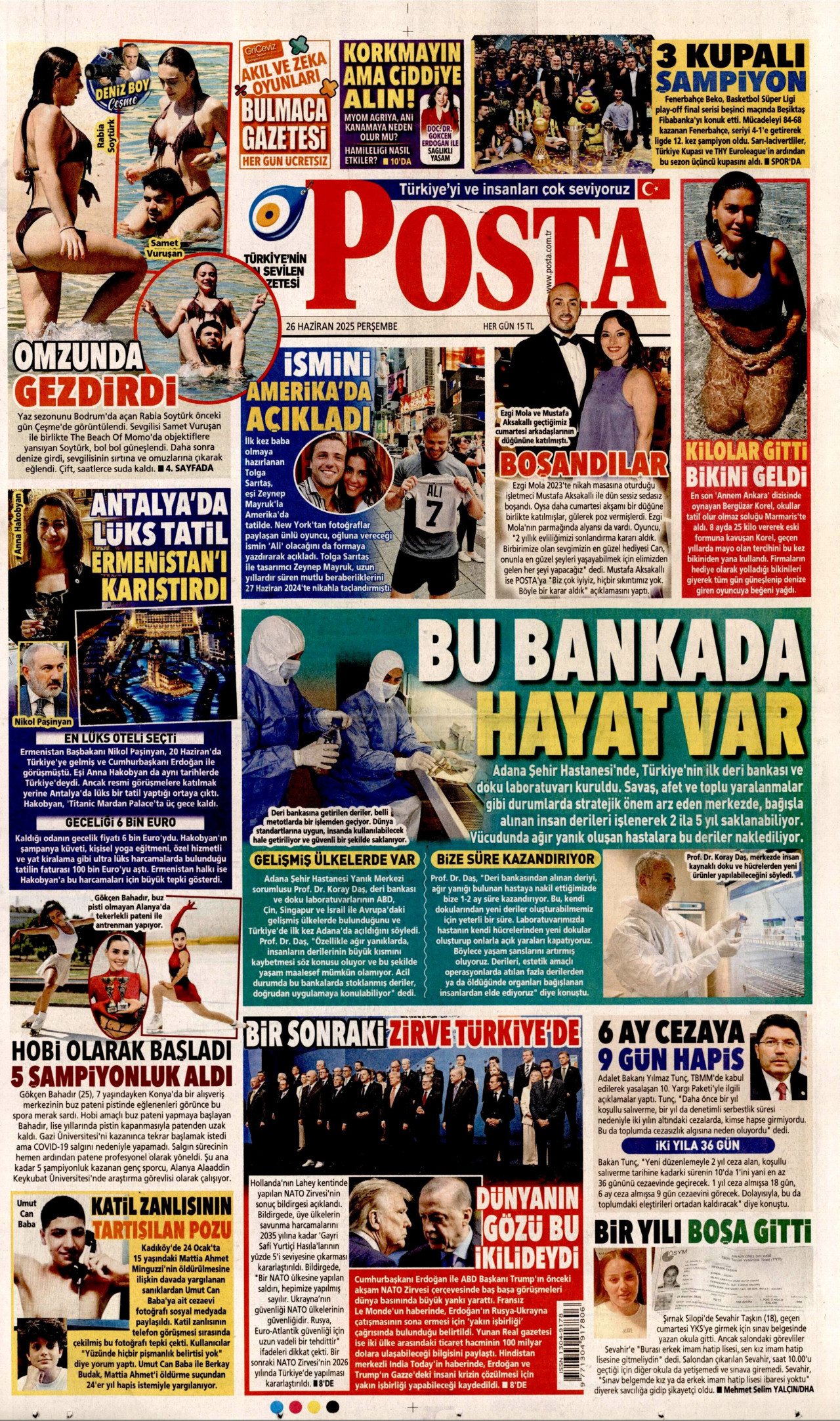 POSTA Gazete Manşeti
