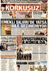 KORKUSUZ Gazete Manşeti