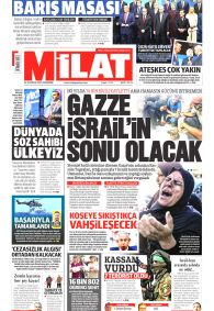 MİLAT Gazete Manşeti