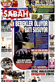 SABAH Gazete Manşeti