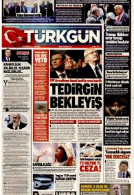TÜRKGÜN Gazete Manşeti