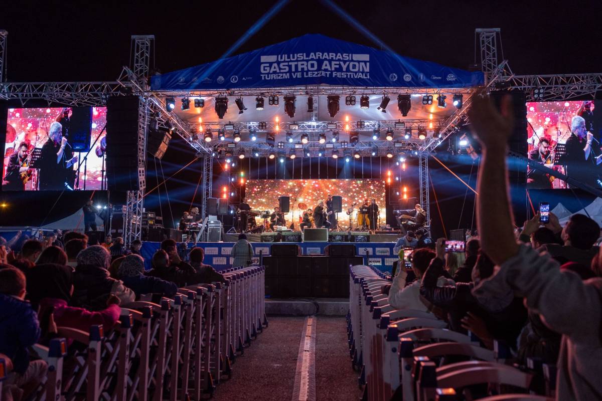 7. Uluslararası Gastro Afyon Festivali, Efsane Bir Final Konseriyle Sona Erdi