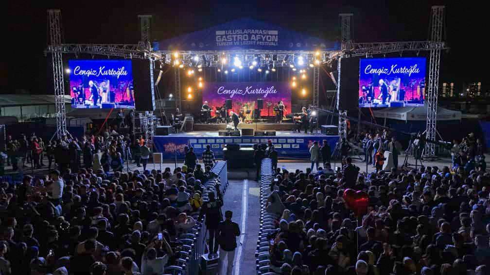 7. Uluslararası Gastro Afyon Festivali, Efsane Bir Final Konseriyle Sona Erdi